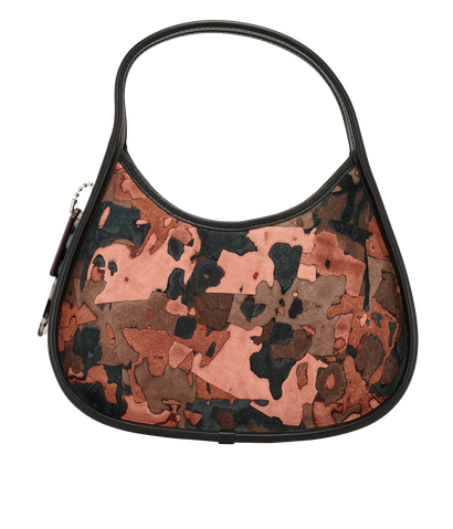 Coachtopia Ergo Bag, &pound;175, Handbags, Brown/Pink, Cork/Leather, Front view